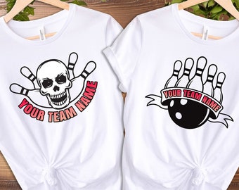 Custom Bowling Shirt, Bowling Team Shirt, Bowling Crew Shirt, Bowling Game Shirt, Bowling Squad Shirt, Personalized Bowling Shirt