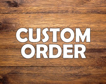 Custom Order, Special Order Payment