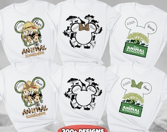 Custom Disney Animal Kingdom Shirt, Mickey and Friends Safari Shirt, Disney Wild Shirt, Vintage Safari Mode Shirt, Disney Family Trip Shirt