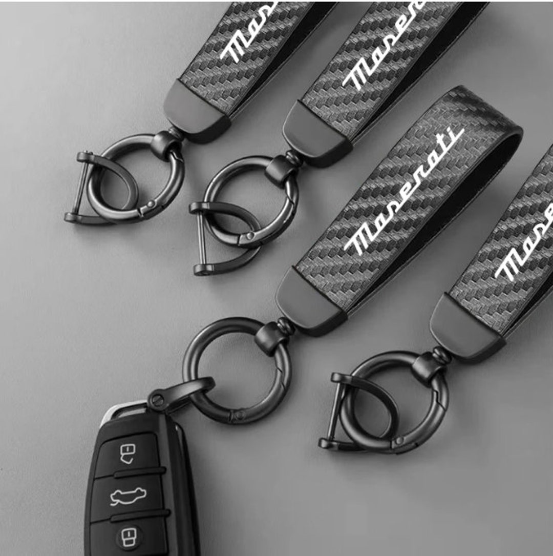 Maserati Keycase Business Gift Carbon Fiber Keyring Custom Etsy Australia
