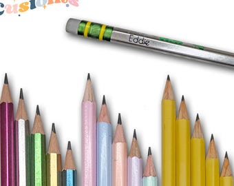 Personalized Ticonderoga Pencils, Engraved Pencils