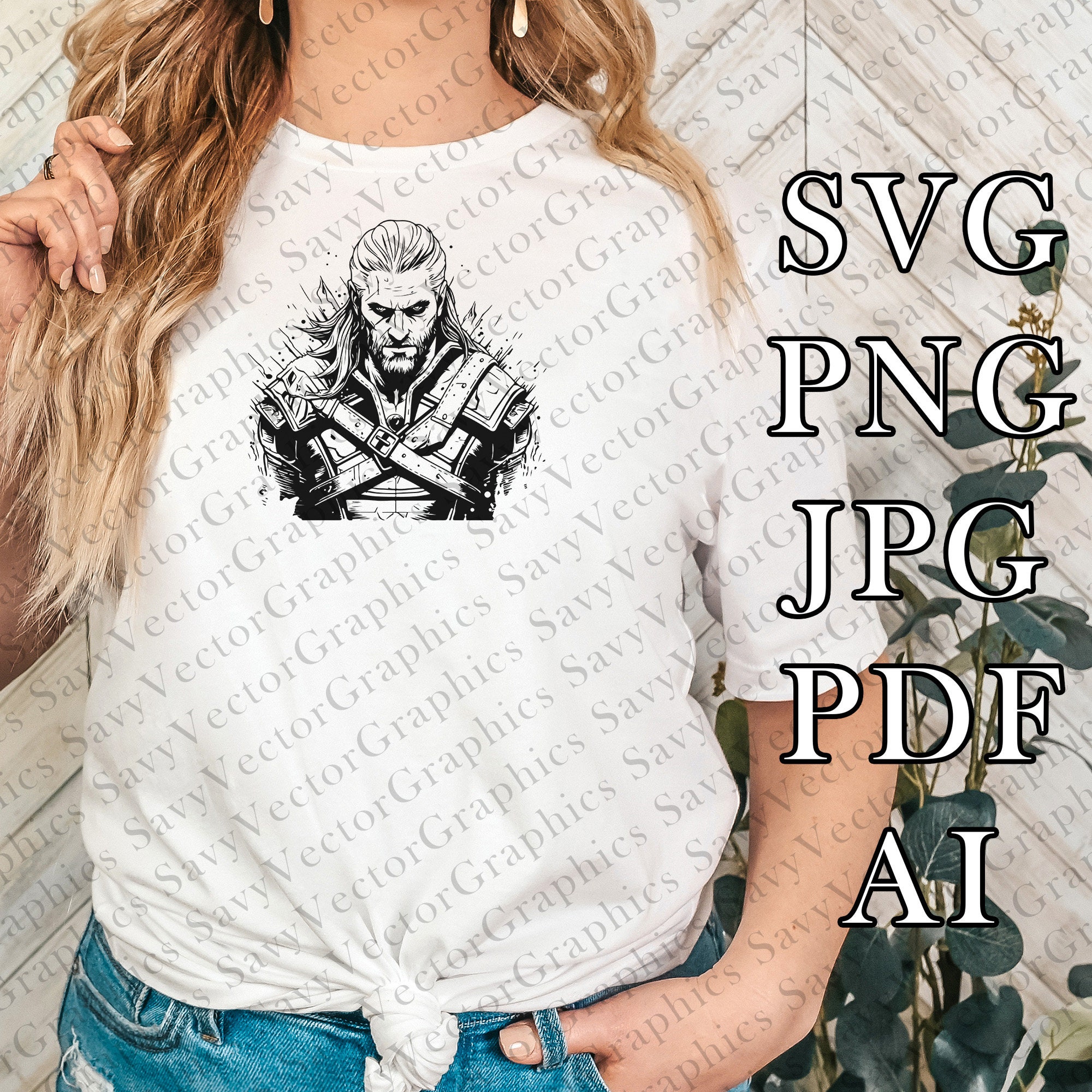 Witcher SVG, Witcher PNG, the Witcher, Cut File Cricut, File for ...