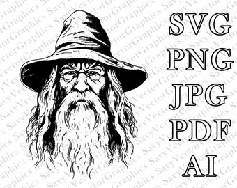 Gandalf SVG, Lord of the Rings, Wizard SVG, Golum Game SVG, Cut File Cricut, File For Crafting