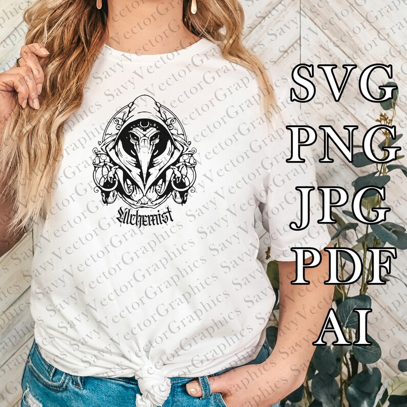 Plague Doctor Alchemist SVG, D&D, Fantasy, Cut File Cricut, Laser ...