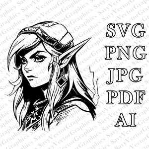 Zelda Princess SVG, Zelda SVG, Zelda Shield, Tears of the Kingdom, Cut File Cricut, File For Crafting