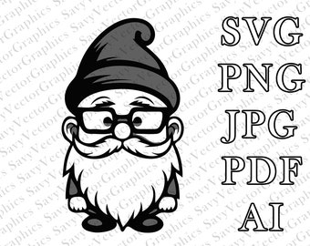 Christmas Gnome, Christmas Gnome SVG, Christmas Design, Gnome SVG, Christmas SVG, Cut File Cricut, File For Crafting
