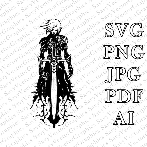 Final Fantasy SVG, Final Fantasy PNG, Final Fantasy, Final Fantasy Game SVG, Cut File Cricut, File For Crafting