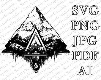 Ark Mountain SVG, Ark Game SVG, Ark, Cut File Cricut, File For Crafting