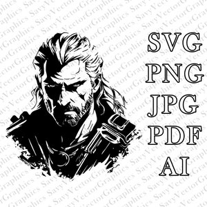 Witcher SVG, Witcher PNG, The Witcher, Cut File Cricut, File For Crafting