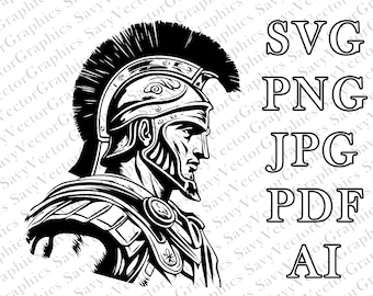 Roman Soldier SVG, Civilization, Roman Warrior, SVG, Cut File Cricut, File For Crafting