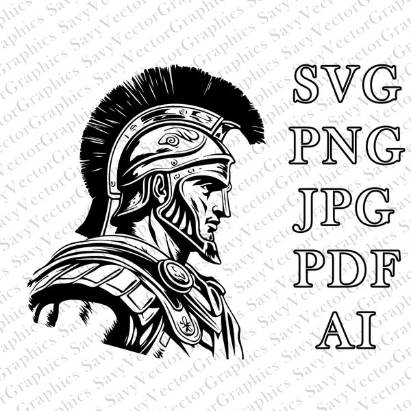 Roman Soldier SVG, Civilization, Roman Warrior, SVG, Cut File Cricut, File For Crafting