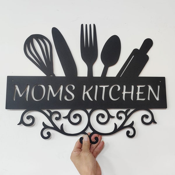 Metal Wall Art Kitchen Etsy