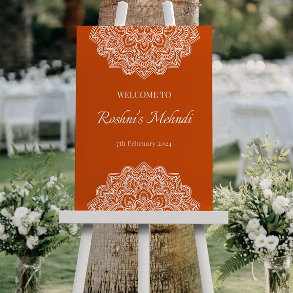 Digital Mehndi Welcome Sign Etsy digital-mehndi-welcome-sign-etsy