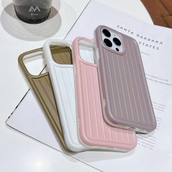 Simple Kpop Phone Case for iPhone 11, 11 Pro, 11 Pro max, 12, 12 Pro, 13, 13 Pro, 14, 14 Pro | Vertical stripes | Perfect protection | Gift