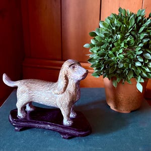 Cloisonne Dog - Etsy