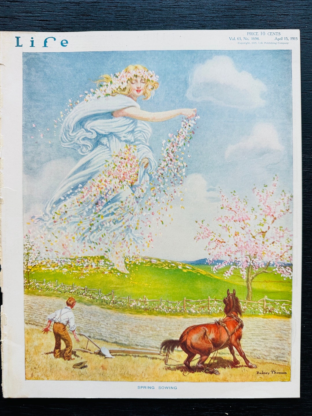 Spring Sowing Color Cover, Life Magazine, Vintage Magazine, Gallery ...