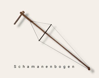 Schamanen Bogen | zaubere meditative Klänge | Windsinger | Schwirrbogen