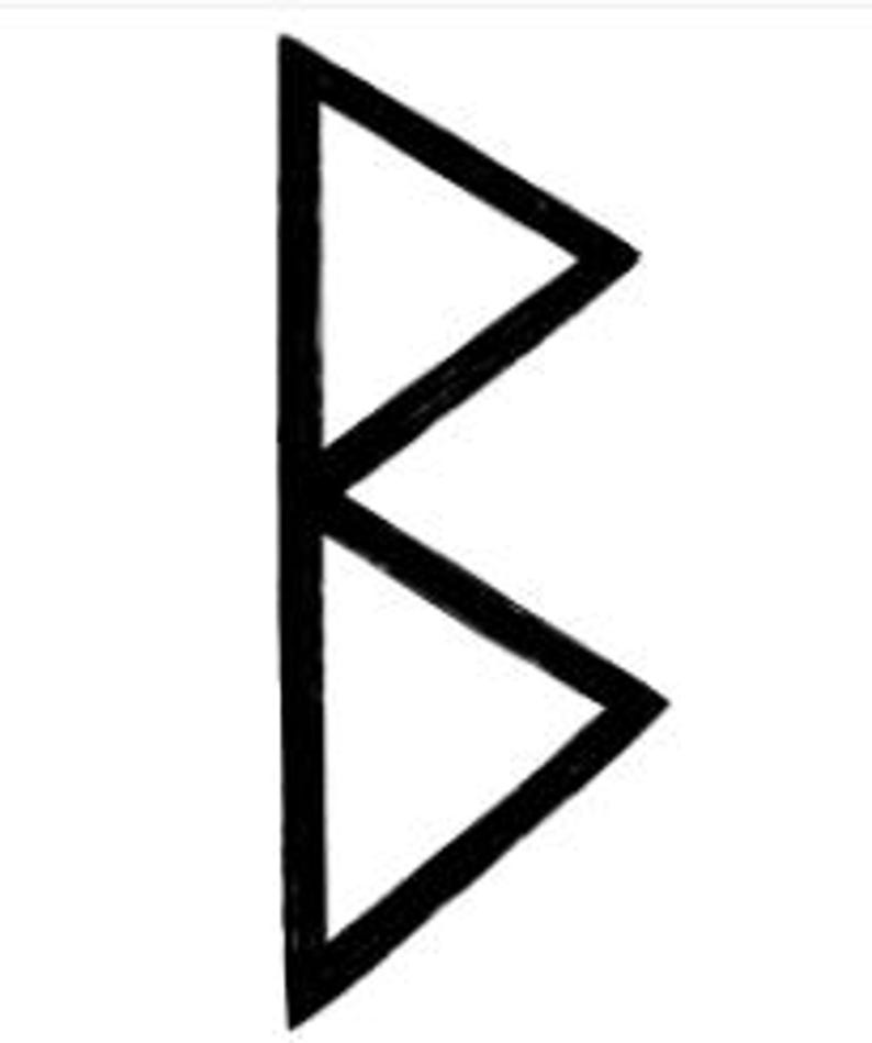 Traingular Rune Elder Futhark | Runestones | All Runes of the Elder Futhark | Engraved ...