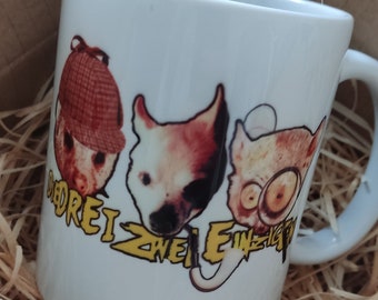 DWD Mungo Merch - 330ml Tasse - Die Drei Zwei Einzigen Detektive