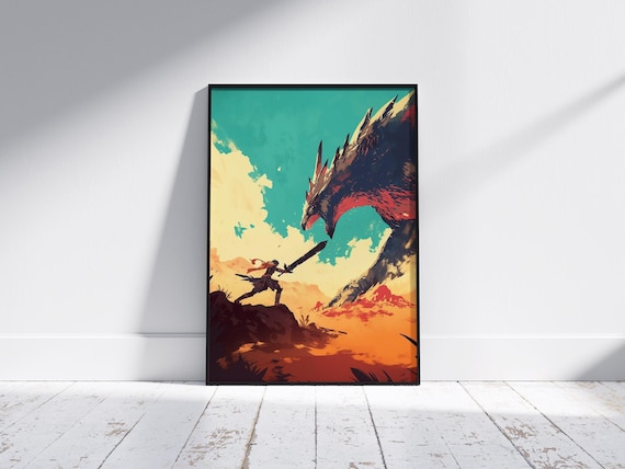 MONSTER HUNTER WILDS タペストリー Monster Hunter Wilds Poster