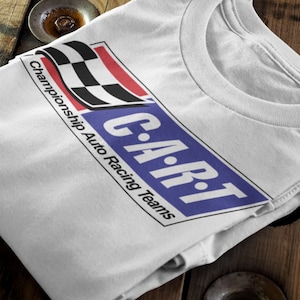 WARENKORB Indycar Vintage Throwback Racing Logo Unisex Heavy Cotton T-Shirt