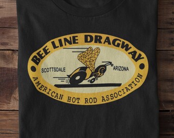 Beeline Dragway Arizona Vintage Unisex Heavy Cotton Tee