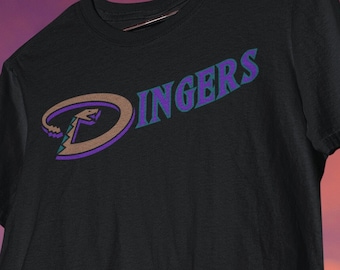 Dingers Classic Thowback Unisex Heavy Cotton Tee