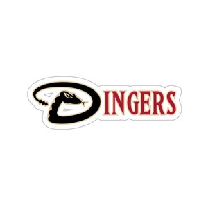 Arizona Dingers Kiss-Cut Stickers