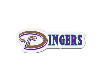 Imanes troquelados Dingers Classic Thowback