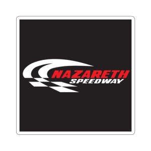 Nazareth Speedway Pennsylvania Kiss-Cut-stickers