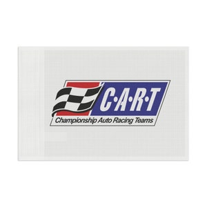 CART インディカー ヴィンテージ スローバック レーシング ロゴ フラッグ