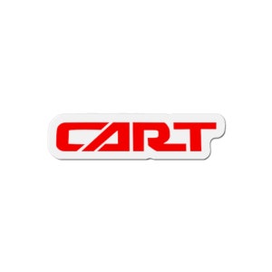 CART Indycar Vintage Logo Die-Cut Magnets