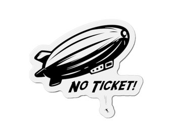 No Ticket! Indiana Jones Die-Cut Magnets