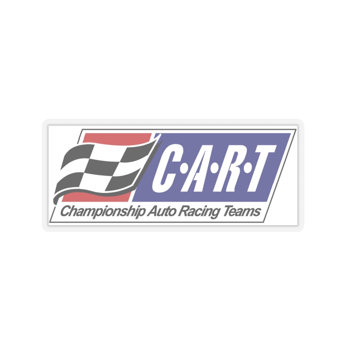 CART Indycar Vintage Throwback Racing Logo Kiss-cut Stickers - Etsy