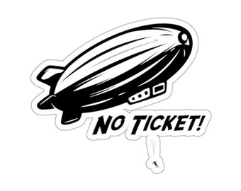 No Ticket! Indiana Jones Kiss-Cut Stickers
