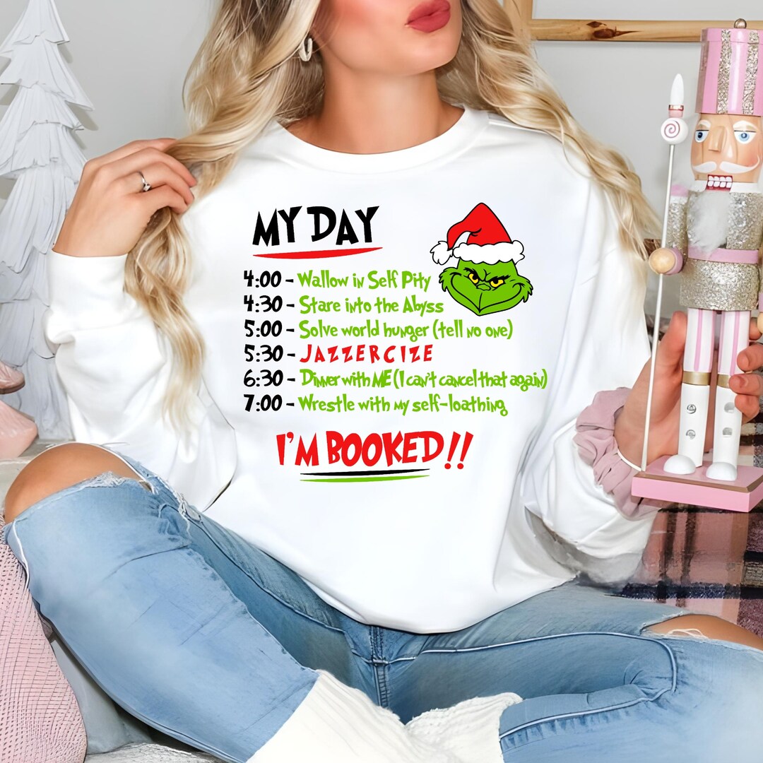Mi día estoy reservado svg png mi día grinch svg png lista Etsy España