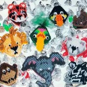 PDF Vintage Plastic Canvas Pattern - Squeezums