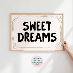 Süße Träume Kunstdruck, trendige Wandkunst, druckbare Wandkunst, Schlafzimmer Wandkunst, über dem Bett Wandkunst, bleiben Sie im Bett Druck, Paare Wandkunst