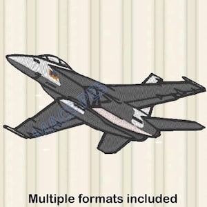Fighter Jet Embroidery Design PES JEF DST war plane Embroidery Machine 2 Size airplane Embroidery xxx Machine Design shv csd pes exp hus vip