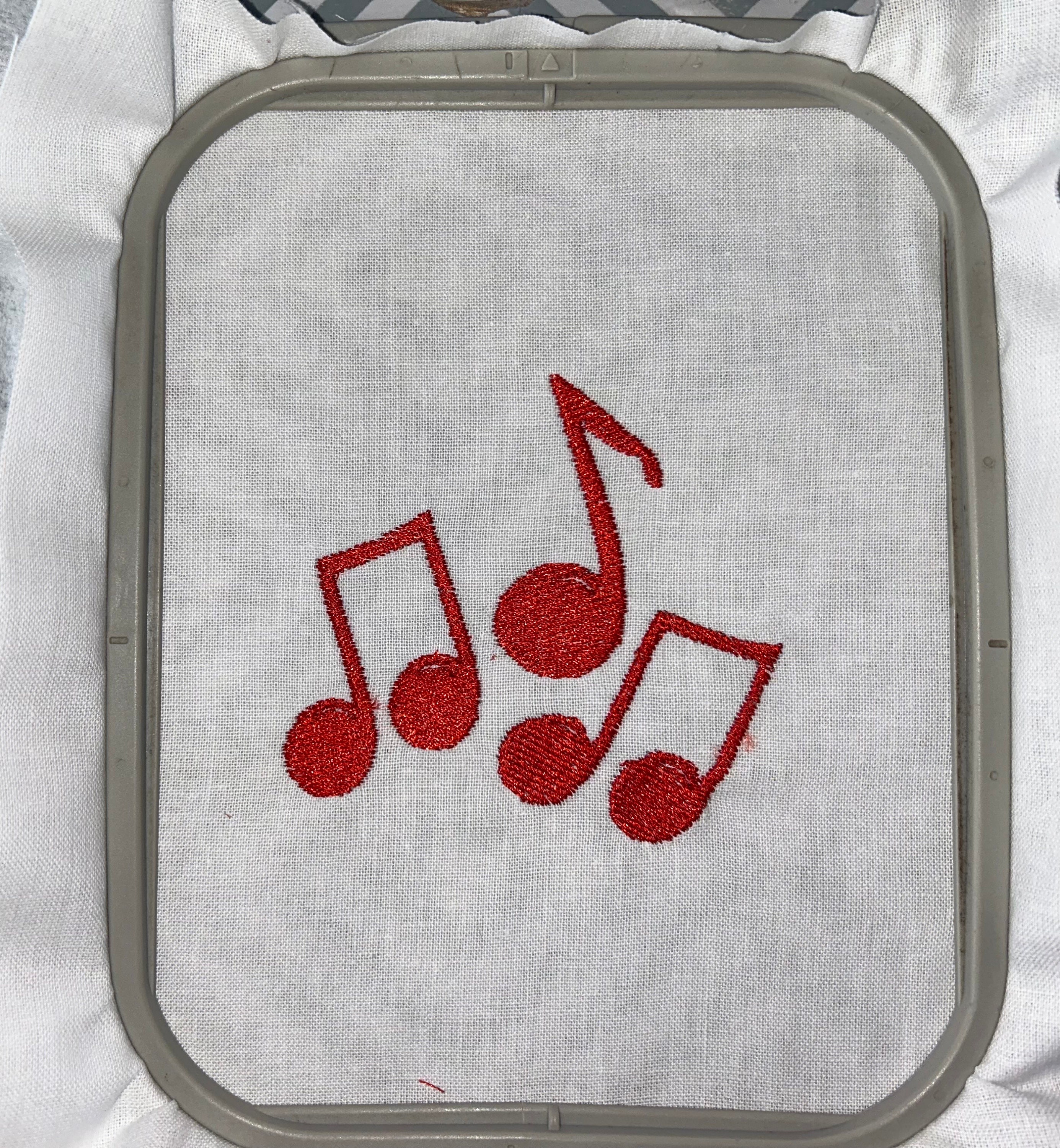Musical Note Embroidery Design PES JEF DST Music Embroidery Machine 4 ...