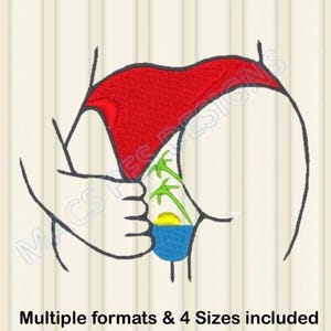 Paradise Booty, Bum PES JEF DST Máquina de Bordar, Bordado bunda fofa jef Máquina de Design bunda Bordado jef máquina dst arquivo dst bunda