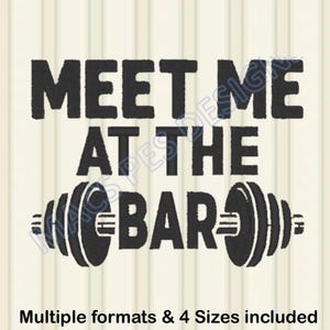 Barbell Embroidery Design Dumbbell Machine Embroidery Download Gymnastic Embroidery Pes File Embroidery Pattern 4 Sizes Download