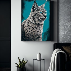 Bobcat Digital Art Work