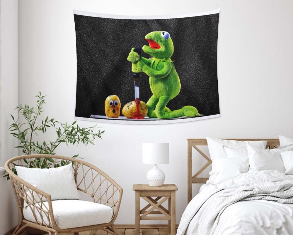 Gibby holding white claws tapestry hotsell