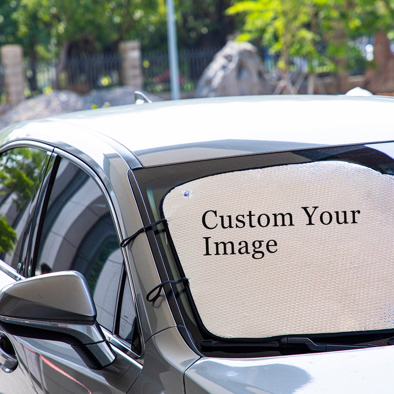 Real Movie Characters Privacy Sunshade Windshield, Pink Car Sunshade, Cute Car Sunshade, Front