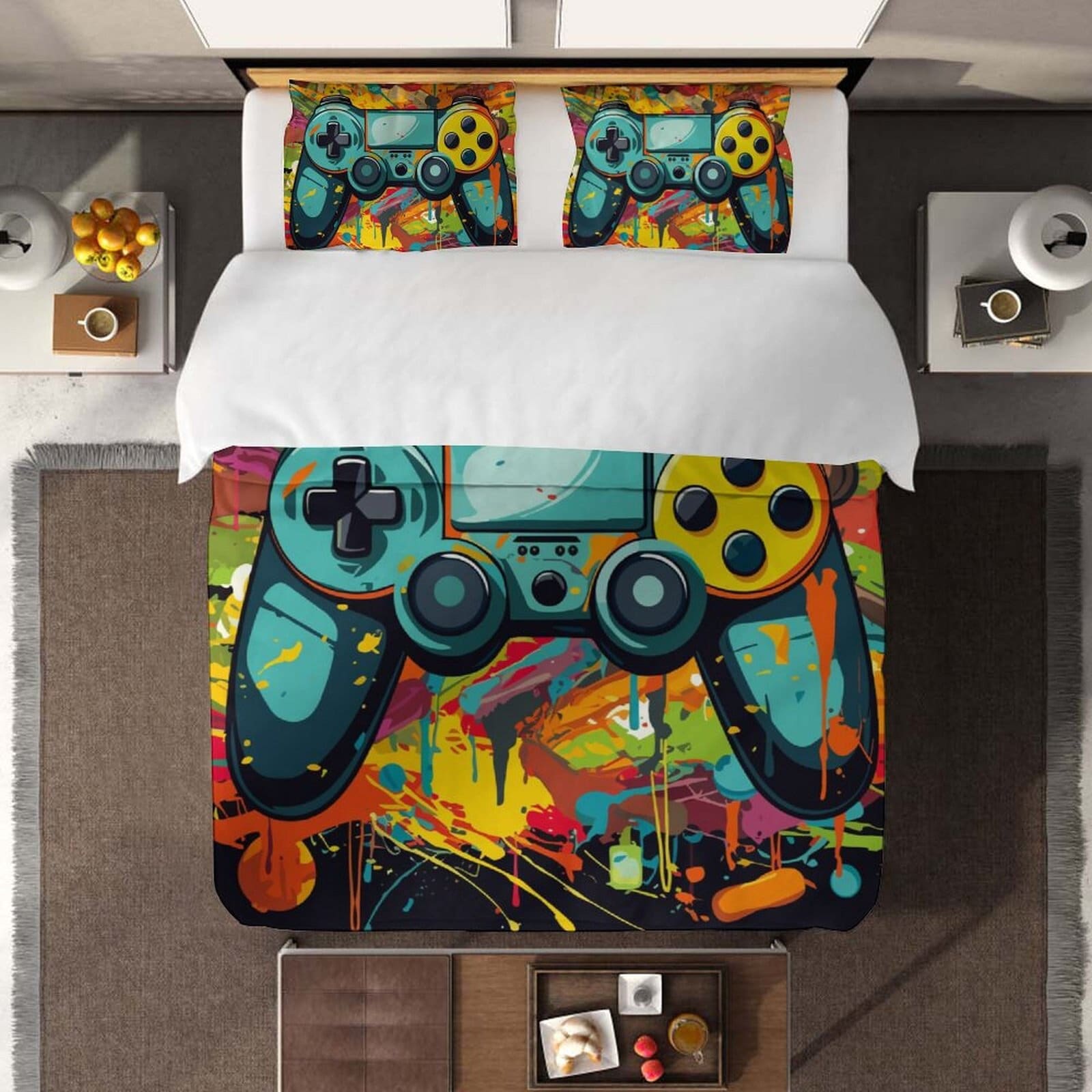 Accessoire gamer : un lit à 1000€ avec tiroir à snack et tables