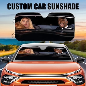 Real Movie Characters Privacy Sunshade Windshield, Pink Car Sunshade, Cute Car Sunshade, Front Window Cover, Car Accessories