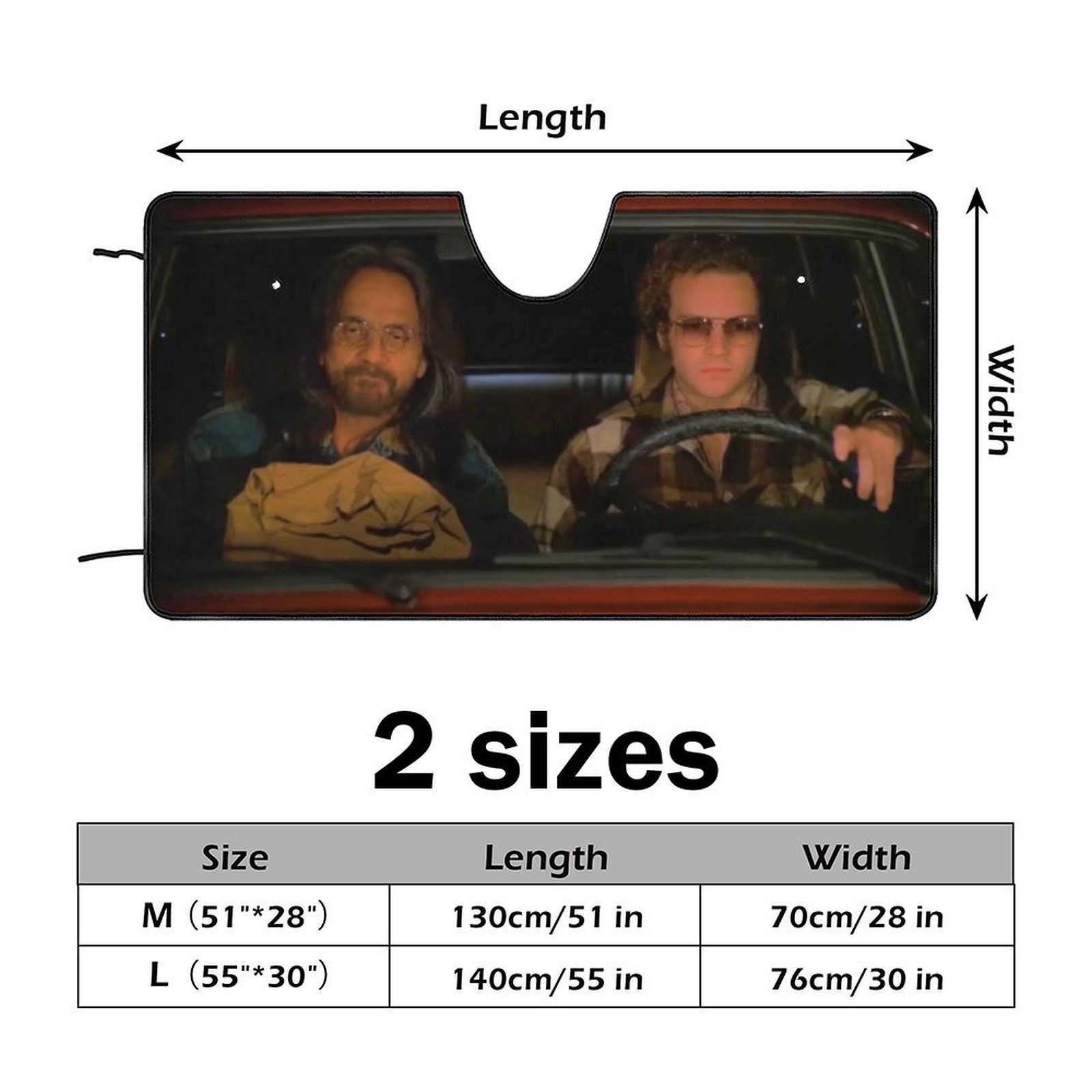 Movie Characters Car Sunshade - Father's Day Gifts