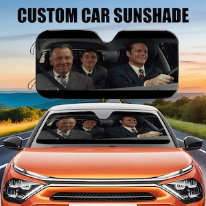 Unfinished Business オートサンシェード、サンシェードフロントガラス、フロントウィンドウカバー、車用サンシェード 車のフロントガラス用カーアクセサリー お父さんへのギフト