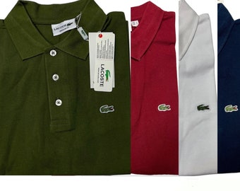 LACOSTE SHORT SLEEVE Brand New Regular Fit Polo Shirt